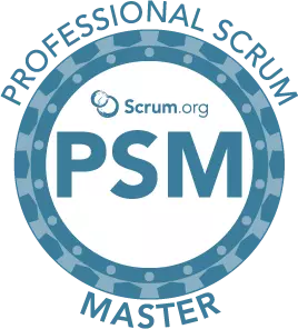 professional scrum master logo